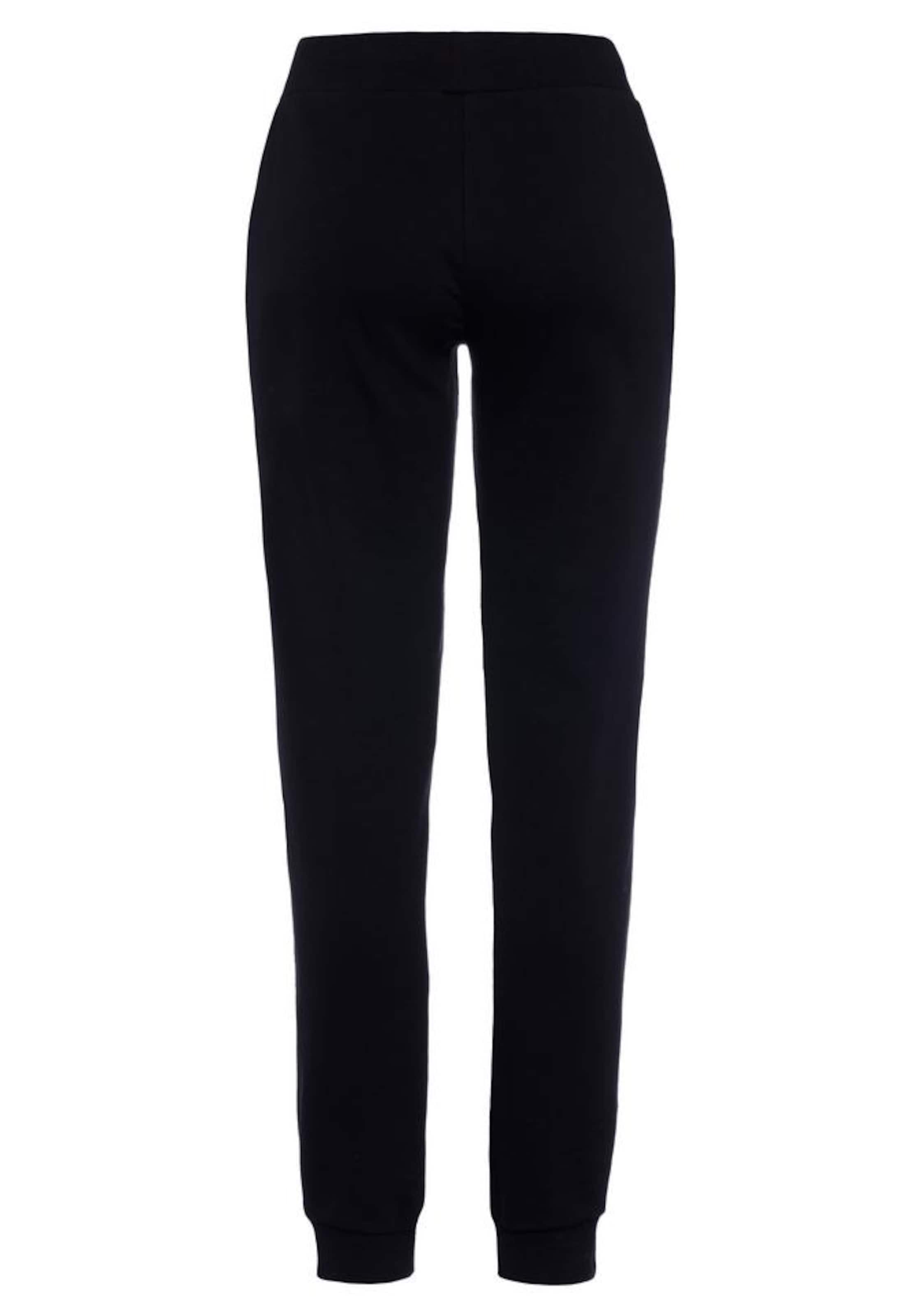 juoda LASCANA ACTIVE Prigludęs Sportinės kelnės