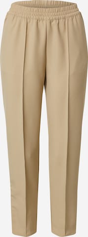 Regular Pantalon à plis NA-KD en beige : devant