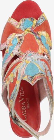 Laura Vita Strap Sandals in Mixed colors