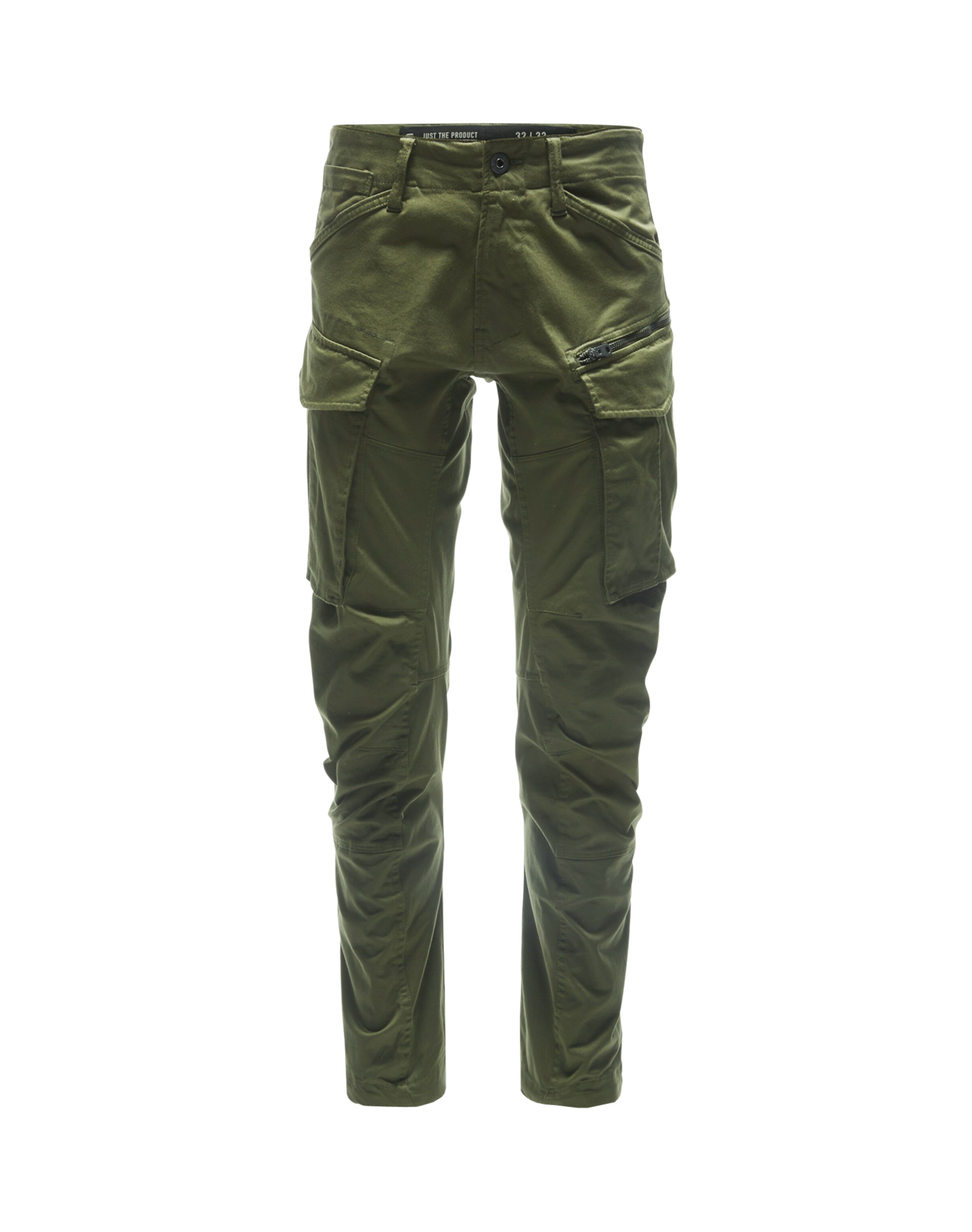G-STAR RAW - Cargobroek 'Rovic 3D Tapered' in de kleur Donkergroen