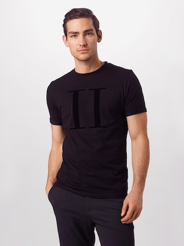 Les Deux Regular fit T-shirt 'Encore' i svart