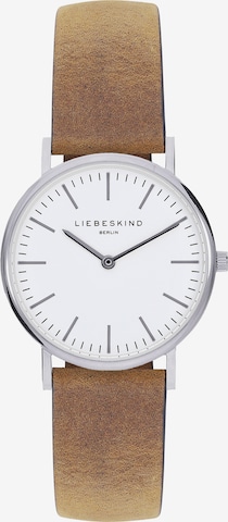 Liebeskind Berlin Analoog horloge in Bruin: voorkant