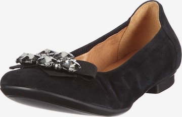 GABOR Ballet Flats in Black: front