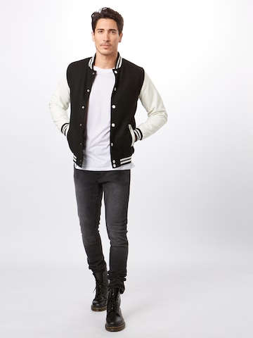 Urban Classics Slimfit Džíny – černá