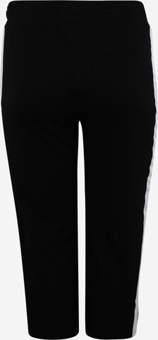 Urban Classics Wide leg Pants in Black: back