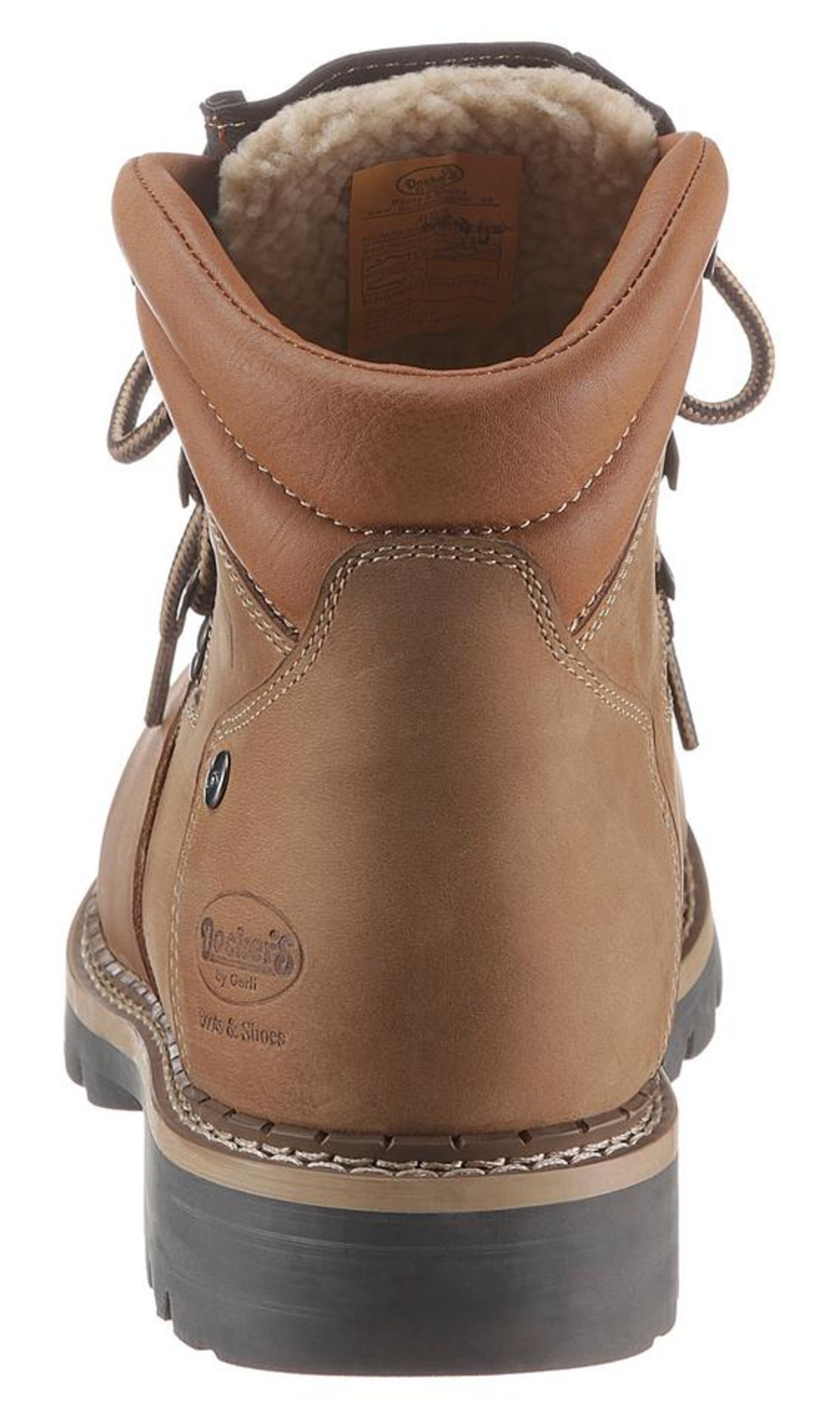 Dockers by Gerli - Botas com atacadores em castanho