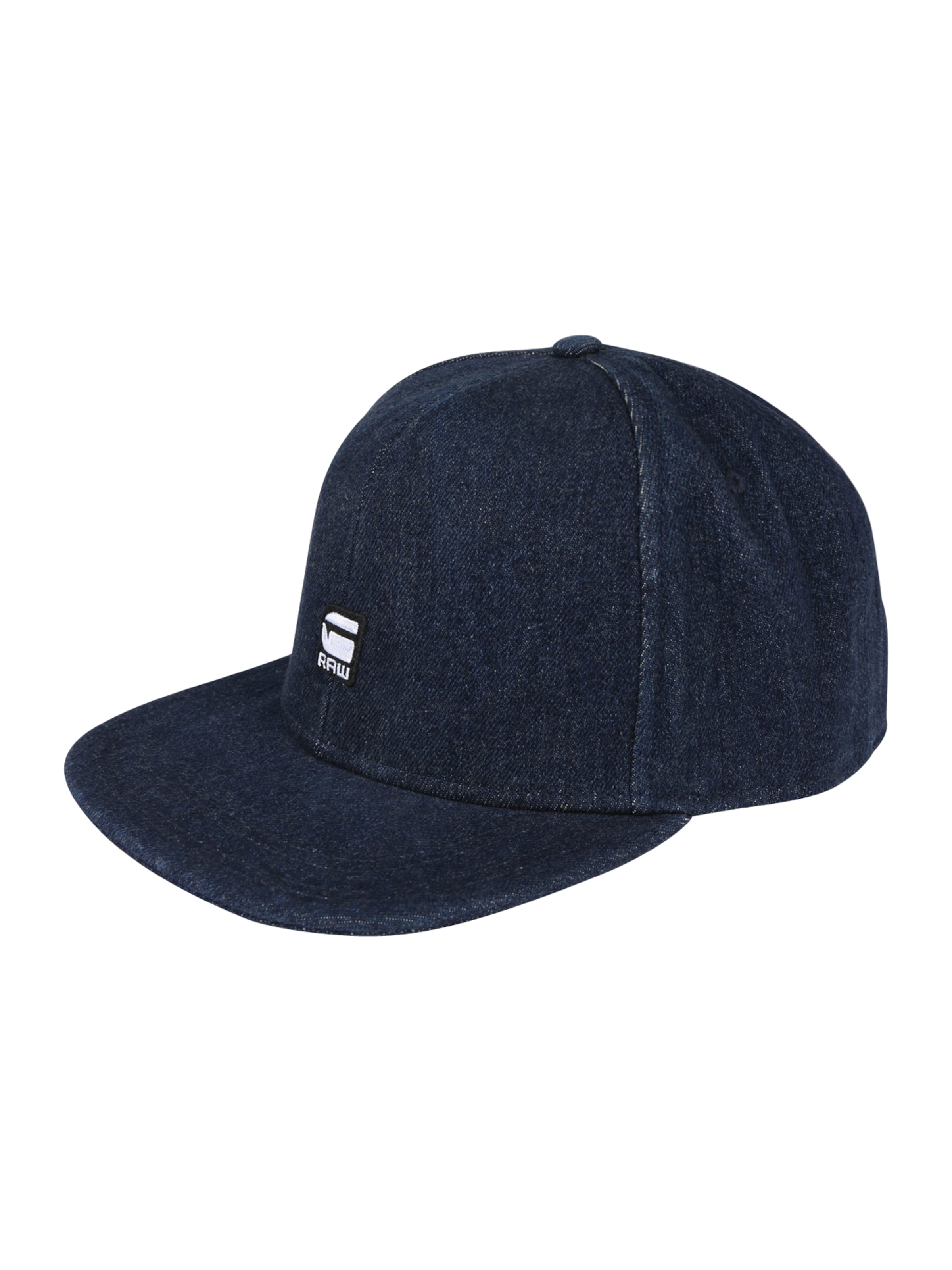G-STAR RAW - Pet 'Data snapback cap' in de kleur Donkerblauw