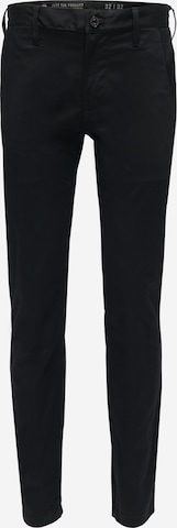 Coupe slim Pantalon chino 'Bronson' G-Star RAW en noir : devant