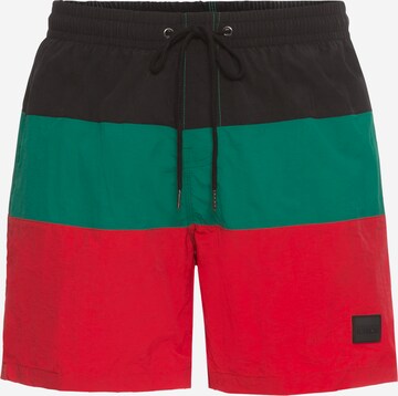 Shorts de bain Urban Classics en noir : devant