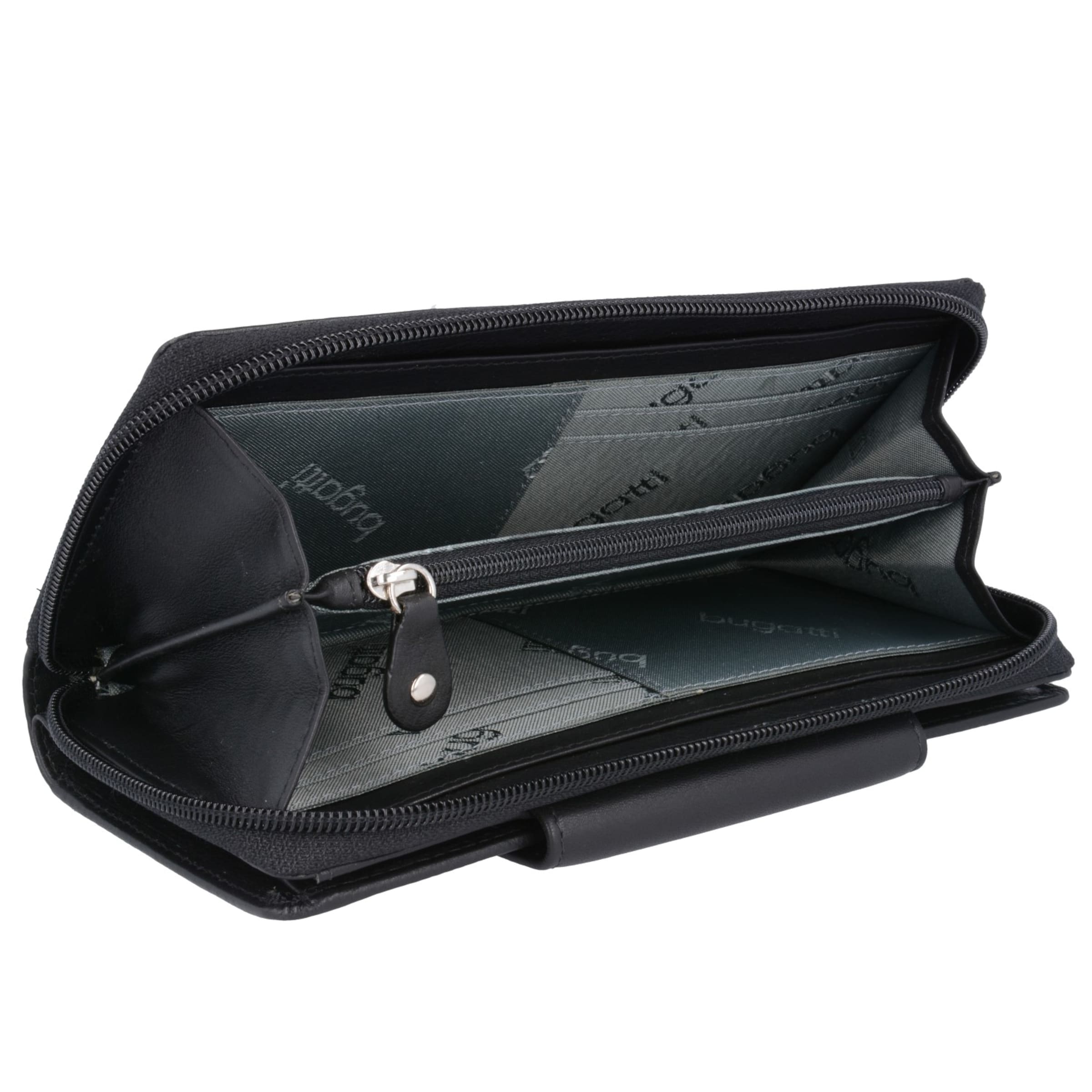 Porte-monnaies 'Vertice' bugatti en noir