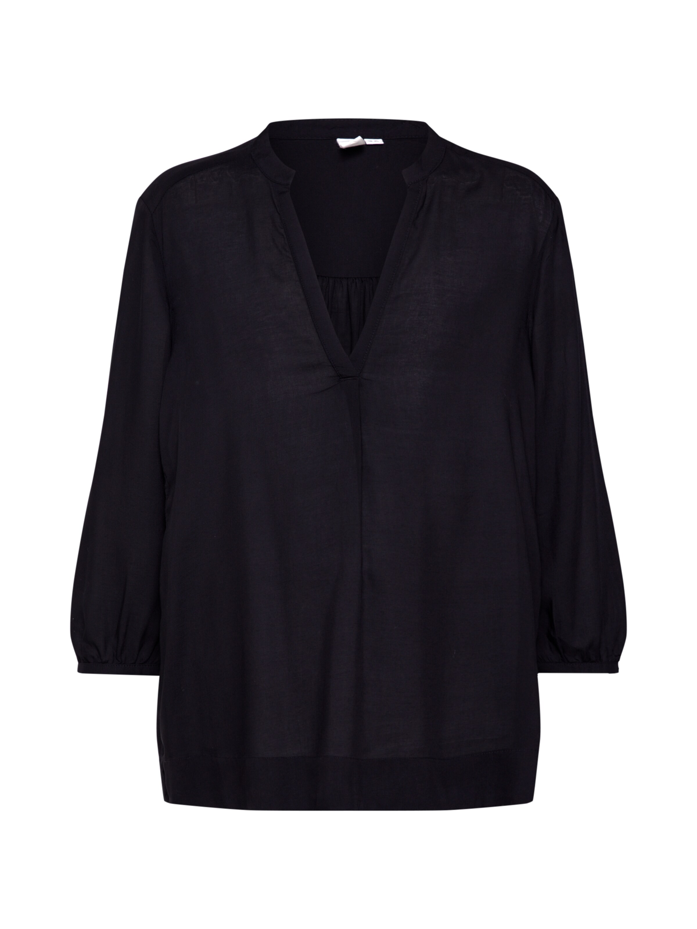 Q/S designed by - Tunikabluse in schwarz