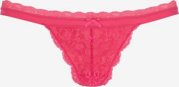 LASCANA Tanga – pink: přední strana