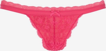 LASCANA Thong in Pink: front