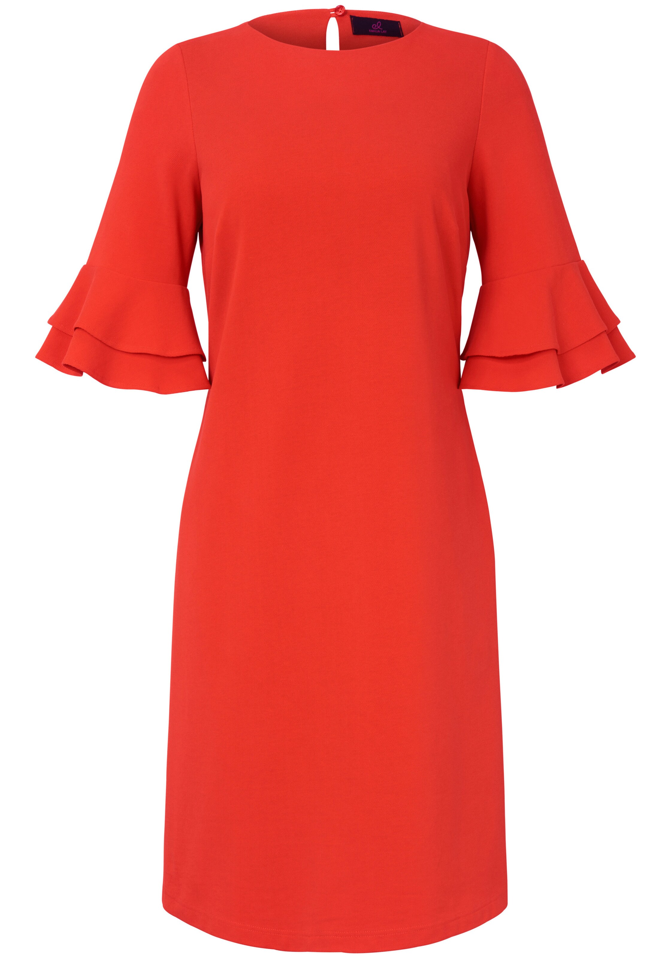 Emilia Lay - Kleid mit 3/4-Arm in rot