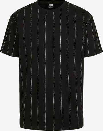 Regular fit Tricou de la Urban Classics pe negru: față