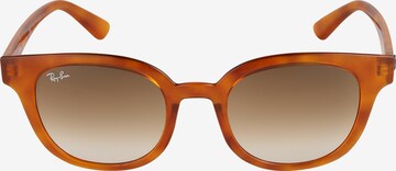 Lunettes de soleil '0RB4324' Ray-Ban en marron : devant