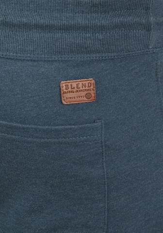 BLEND Regular Sweatshorts 'Mulker' in Blau