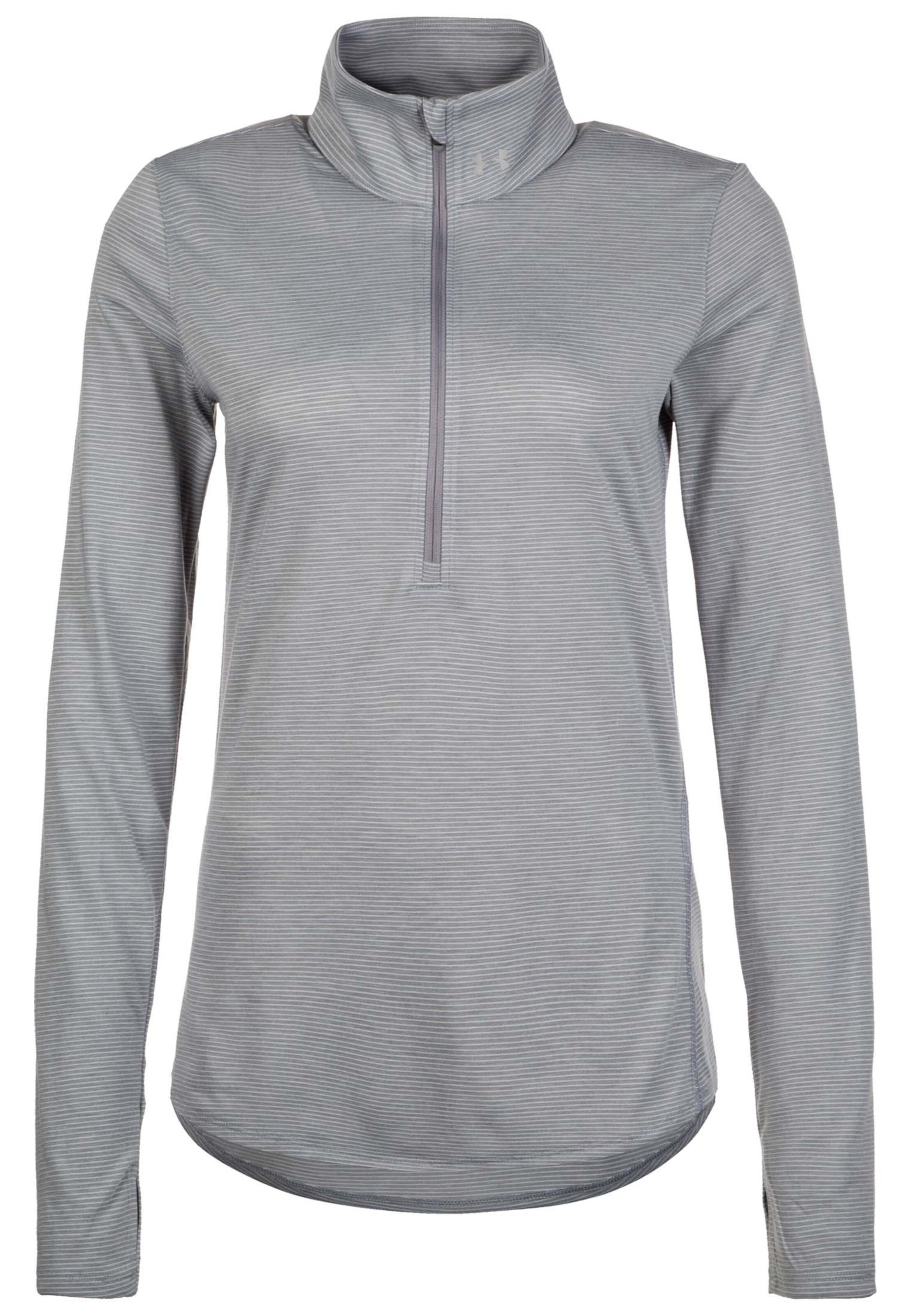UNDER ARMOUR - Laufshirt 'Threadborne Streaker' in hellgrau