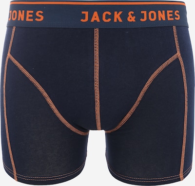 JACK & JONES Boxers 'JACSIMPLE' en bleu nuit / orange, Vue avec produit