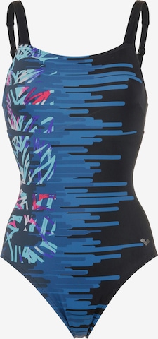 ARENA Bralette Active Swimsuit 'Diana' in Blue: front