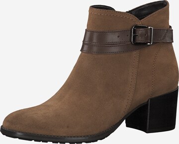 TAMARIS Ankle Boots in Braun: predná strana