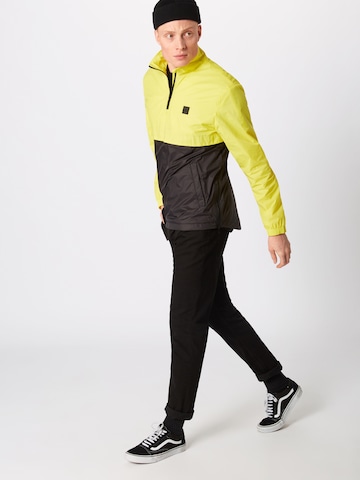 Urban Classics Regular fit Between-Season Jacket in Yellow