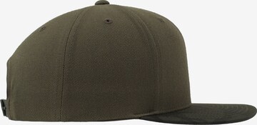 Cappello da baseball 'Camo Visor' di Flexfit in verde