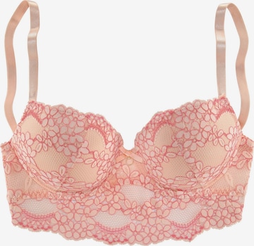 s.Oliver Push-up Push-Up BH in Pink: predná strana