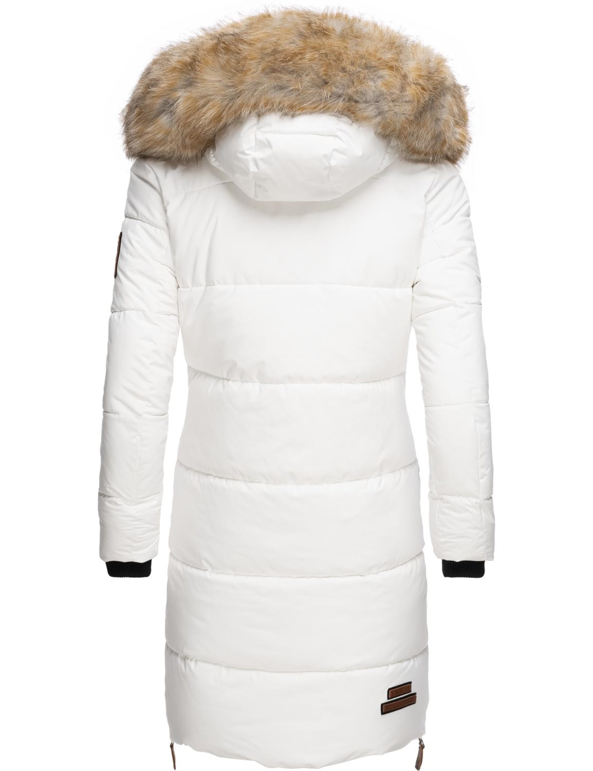 NAVAHOO Zimný kabát 'Halina' - Biela