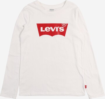 T-Shirt Levi's Kids en blanc : devant