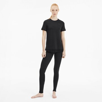 PUMA Skinny Traininghose 'Elipse' in Schwarz