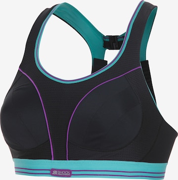 SHOCK ABSORBER Bustier Sport-BH in Schwarz: predná strana