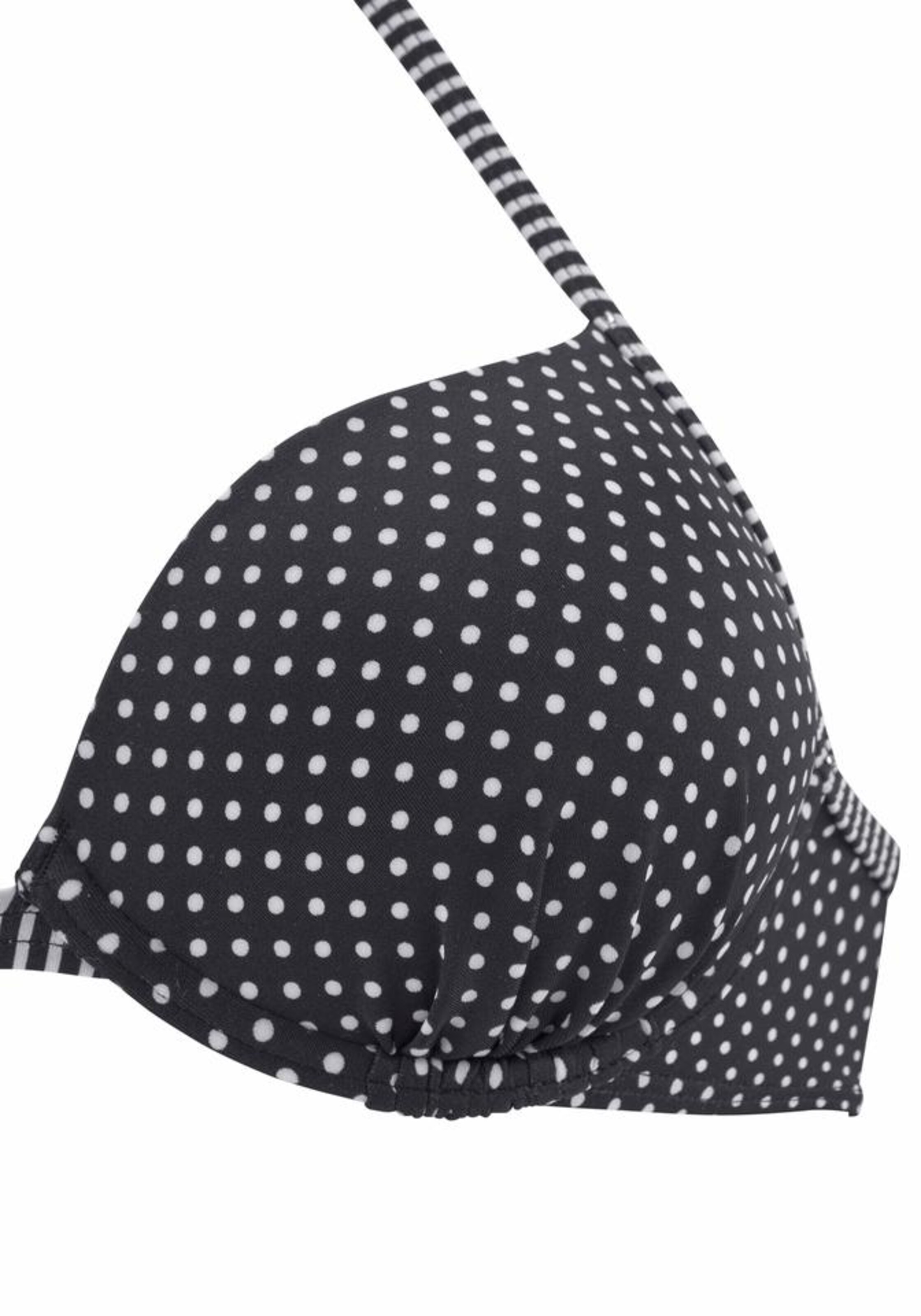 Push-up Top per bikini 'Avni' di s.Oliver in nero