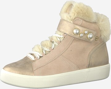 TAMARIS High-Top Sneakers in Pink: front