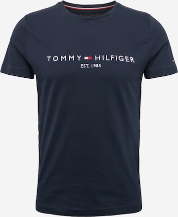 Regular fit Tricou de la TOMMY HILFIGER pe albastru: față