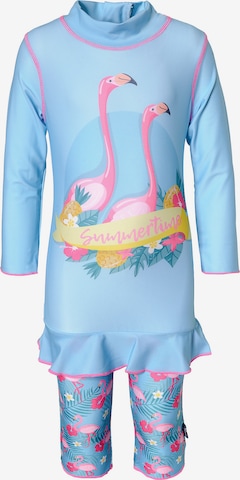 SWIMPY Schwimmanzug in Blue: front