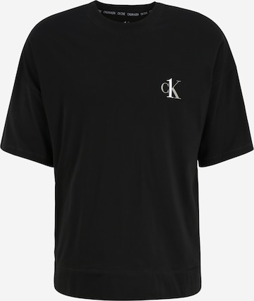 T-Shirt Calvin Klein Underwear en noir : devant