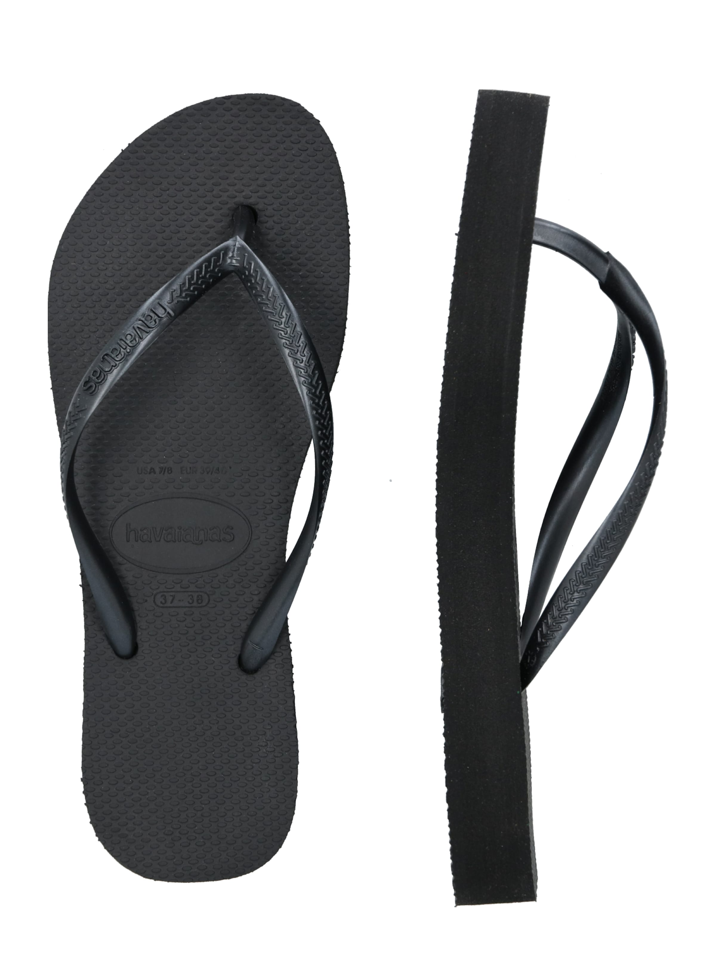 Flip-flops de la HAVAIANAS pe negru
