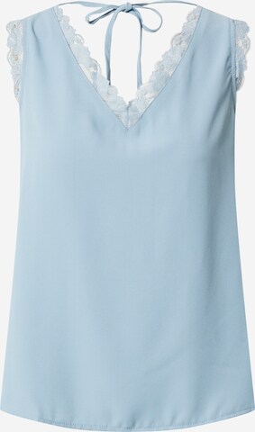 ONLY Top 'ONLALICE TOP WVN' in Blauw: voorkant