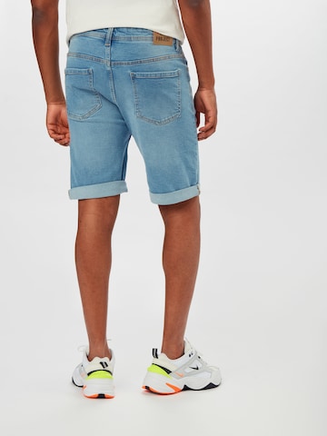 Denim Project Regular Shorts 'Mr. Orange' in Blau