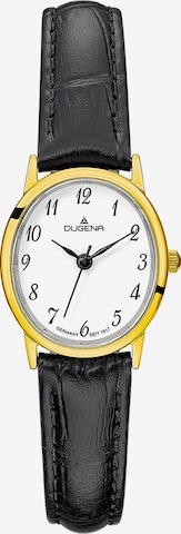 DUGENA Analog Watch in Black: front