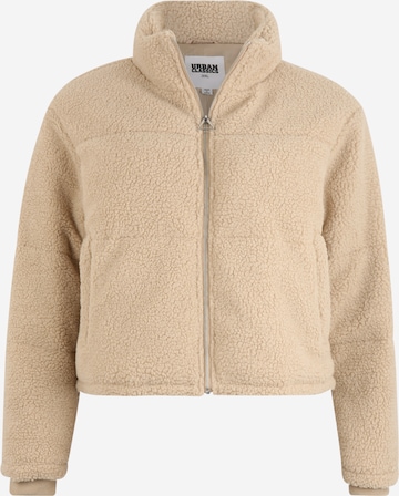 Urban Classics Between-season jacket in Beige: front