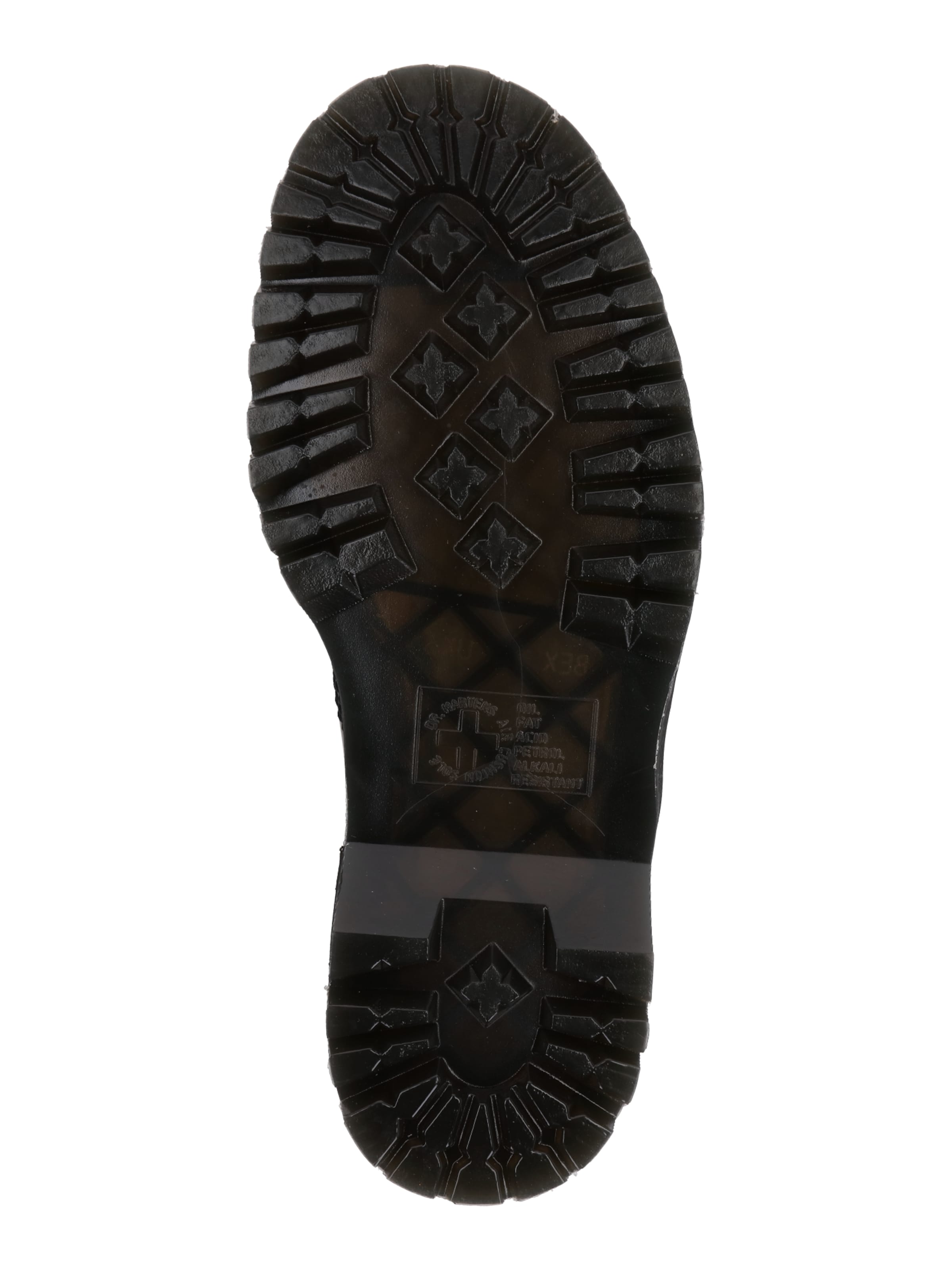 juoda Dr. Martens Suvarstomieji batai '1460 Bex'