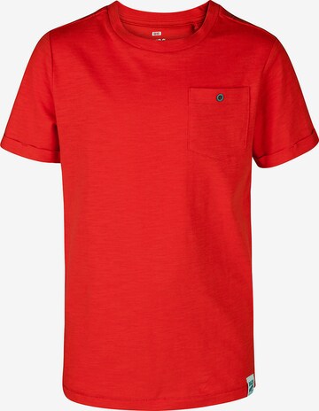 WE Fashion T-Shirt 'Herold' in Rot: predná strana