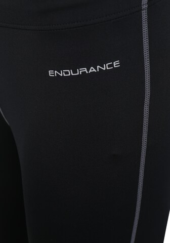 Skinny Pantalon de sport 'Zaragosa' ENDURANCE en noir