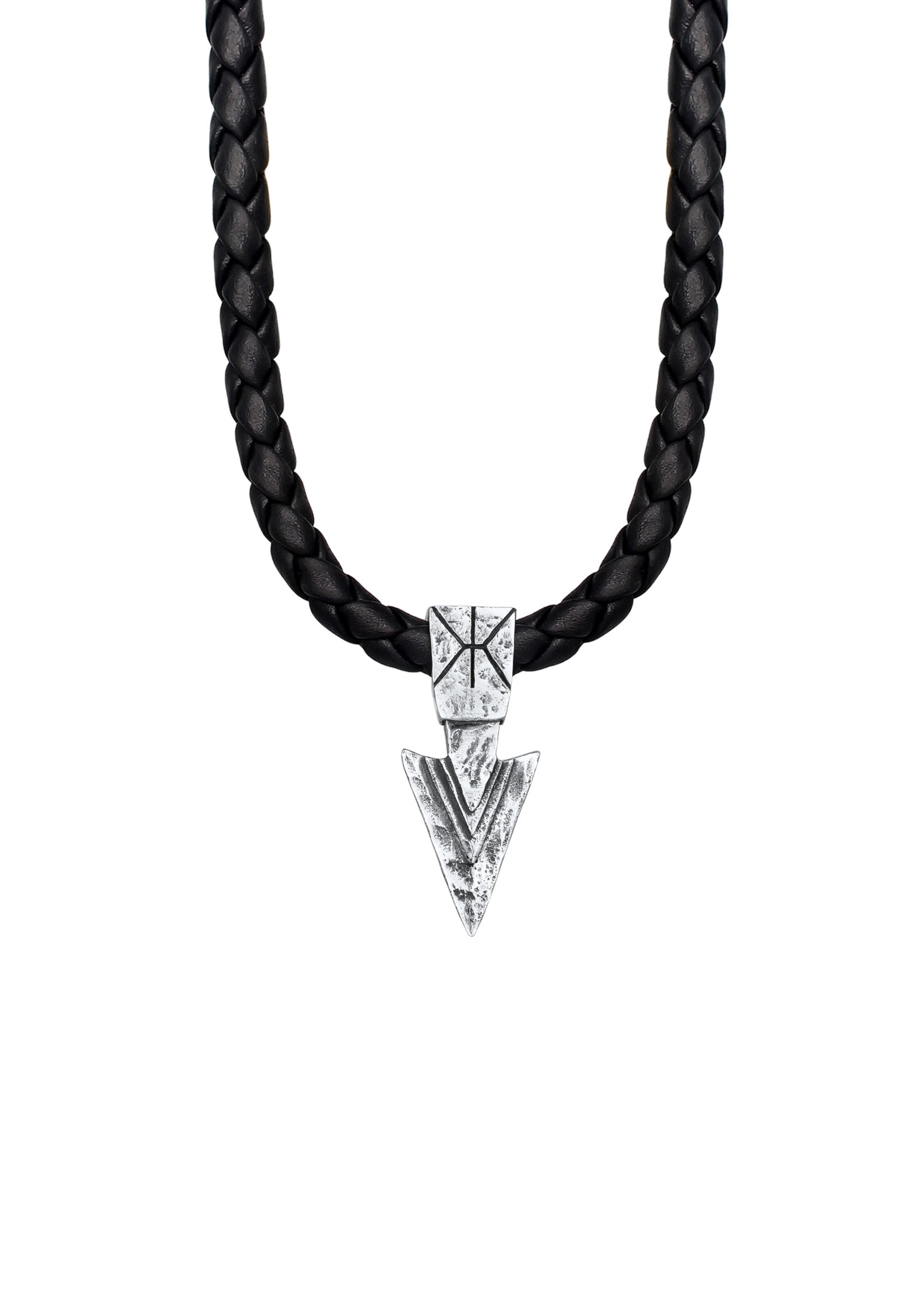 KUZZOI Halskette in Silber: Vorderseite