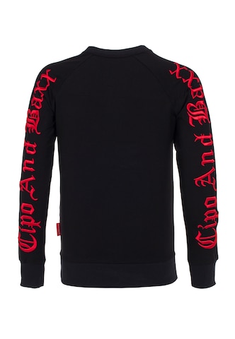 CIPO & BAXX Sweatshirt in Zwart