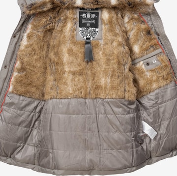 MARIKOO Winterjacke 'Nekoo' in Grau