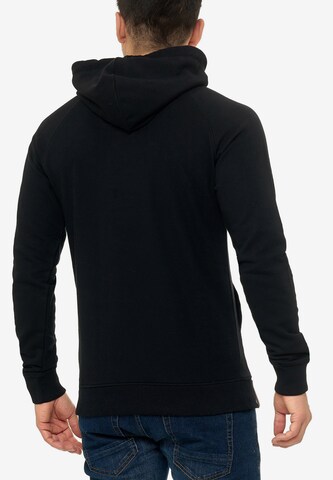 INDICODE JEANS Sweatshirt 'Litcham' in Black