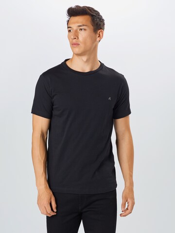 REPLAY - Camiseta en negro: frente